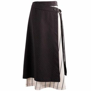 ❤️Wrap strips midi skirt Size 2